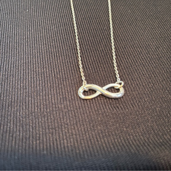 Silver Infinity Necklace - Picture 3 of 4
